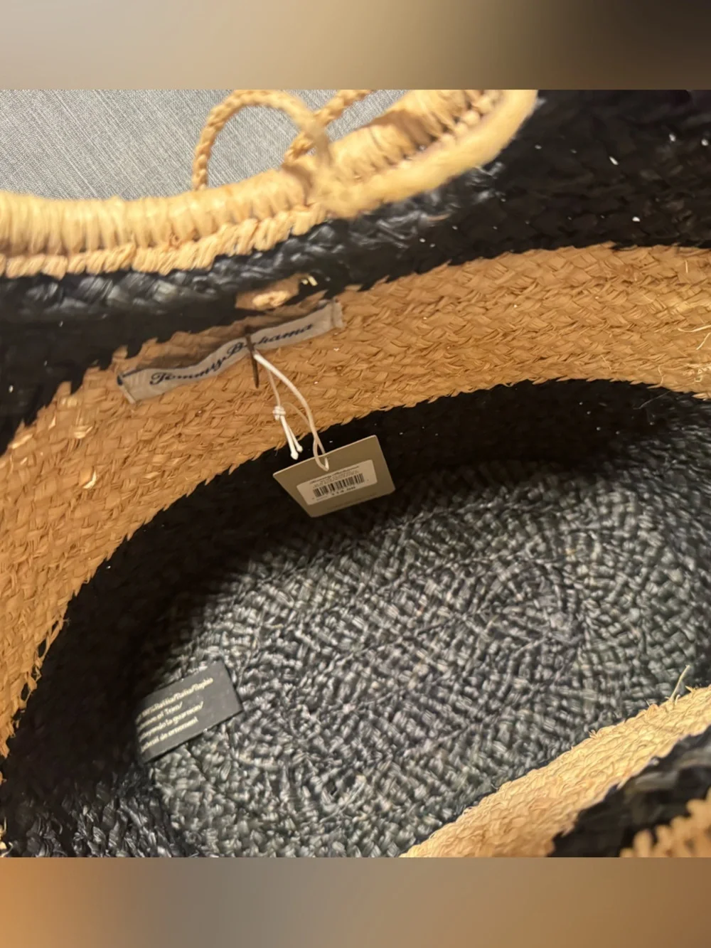 Tommy Bahama Beach Tote Caladesi Raffia NWT